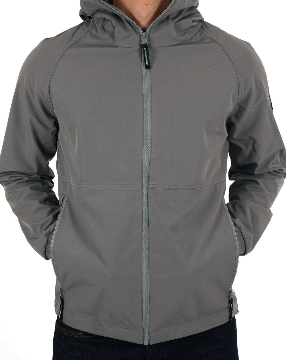 Weekend Offender Softshell Jacket Light Grey