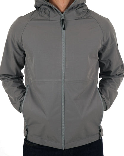 Weekend Offender Softshell Jacket Light Grey
