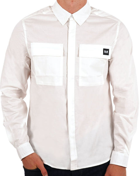 Weekend Offender Janeret Shirt White
