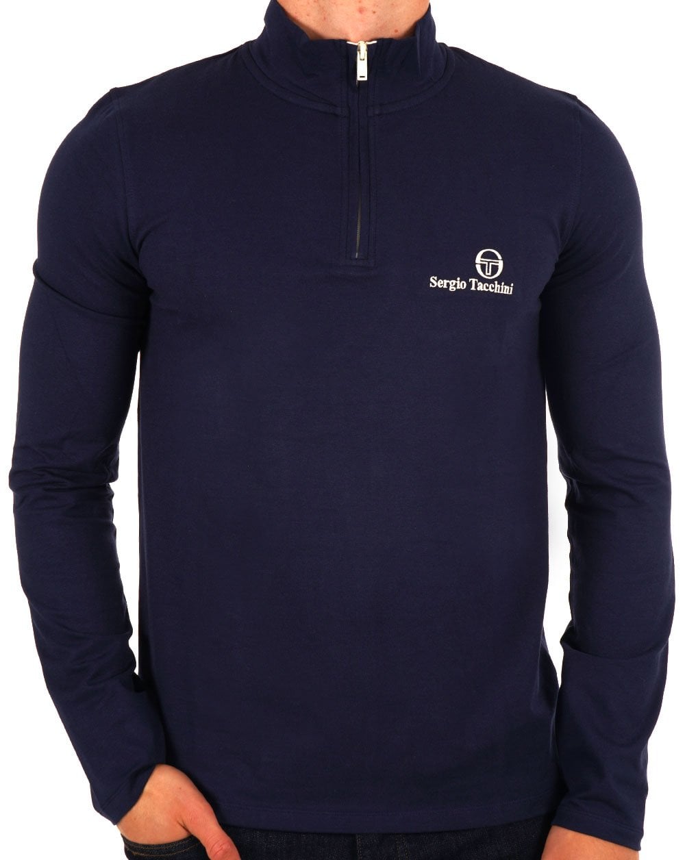 Sergio Tacchini 1/4 Zip Top Navy