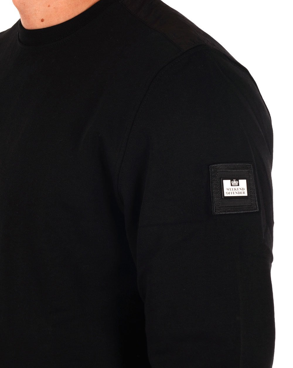 Weekend Offender F Bomb Sweatshirt Black