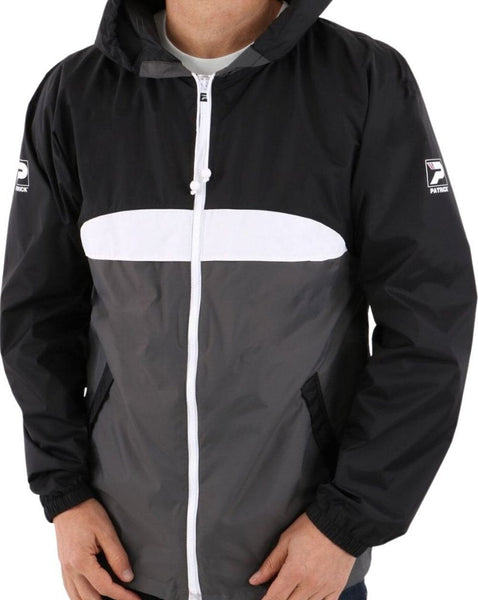 Patrick Classic Cagoule Black/Grey