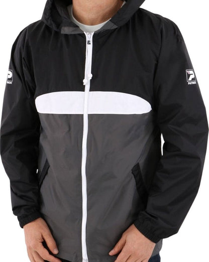 Patrick Classic Cagoule Black/Grey