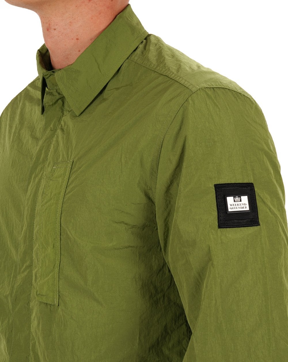 Weekend Offender Porter Overshirt Kiwi