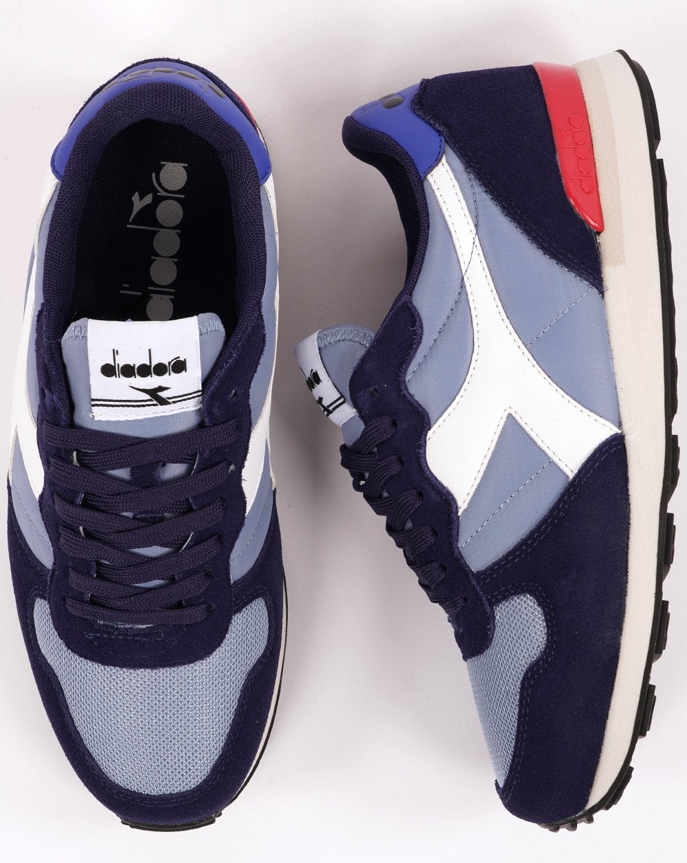 Diadora Camaro Trainers Dusty Blue/Medieval Blue