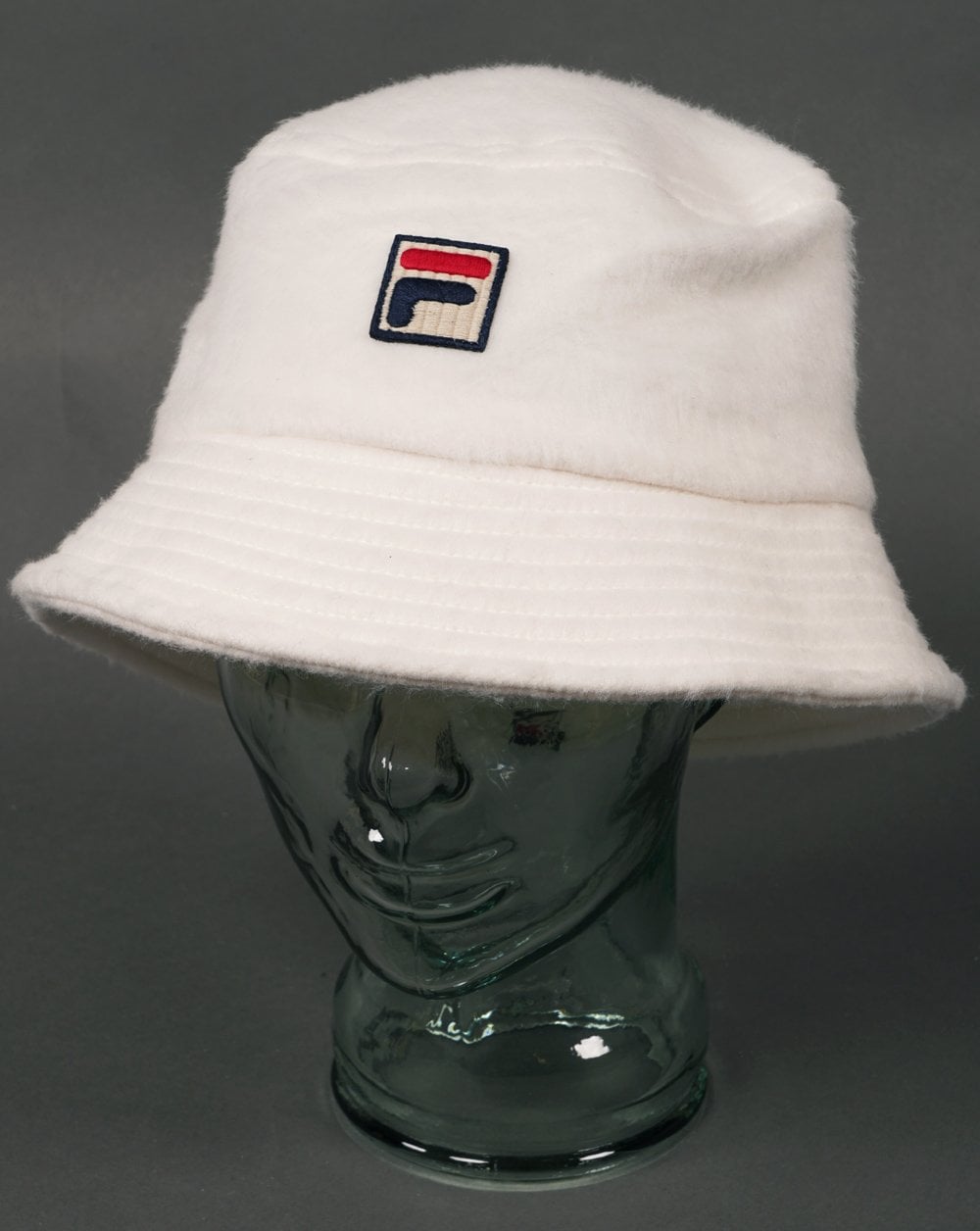 Fila Vintage Mohair Bucket Hat Gardenia