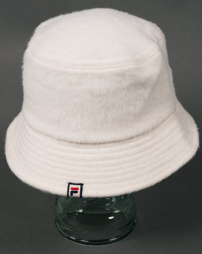 Fila Vintage Mohair Bucket Hat Gardenia