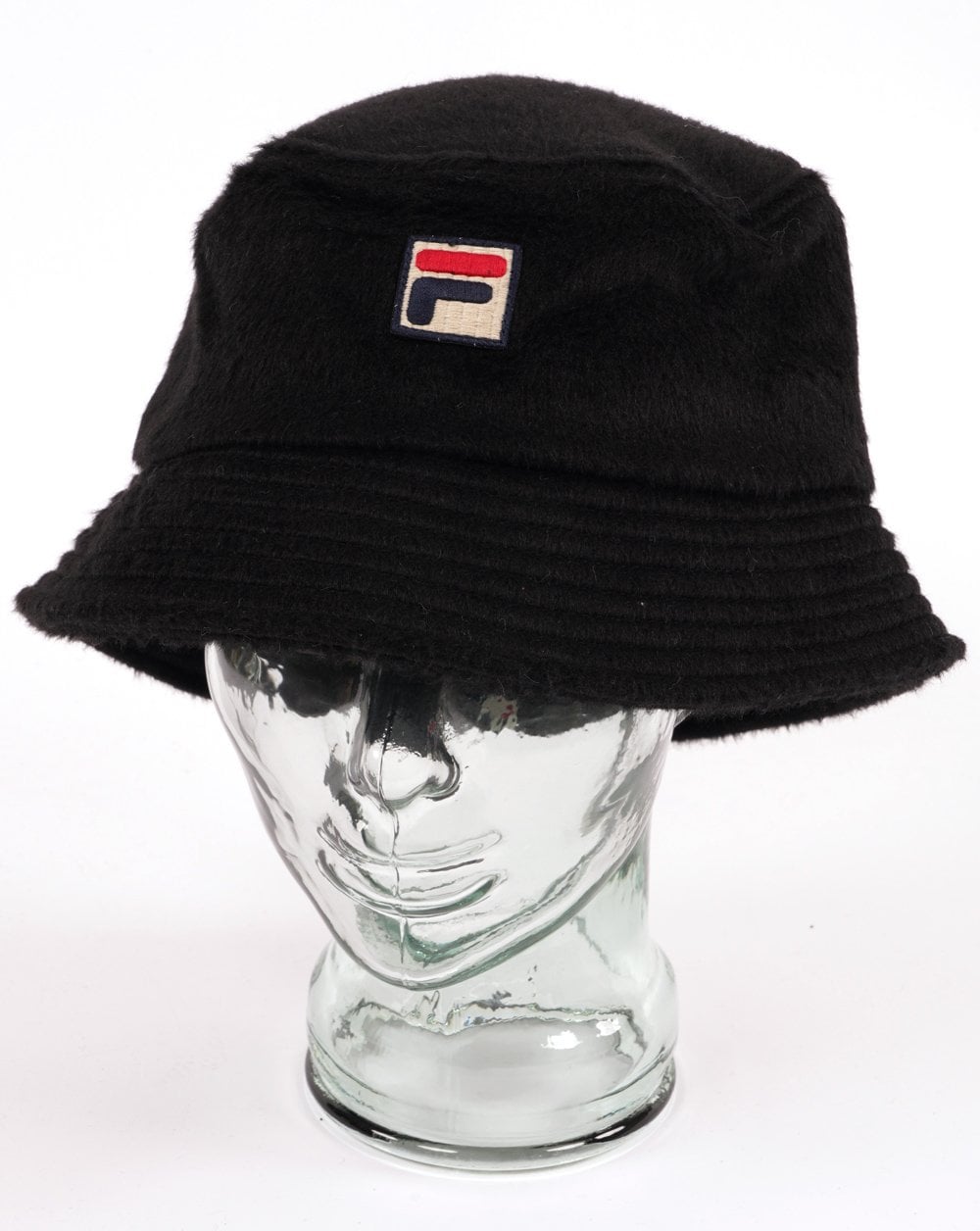 Fila Vintage Elevens Mohair Bucket Hat Black