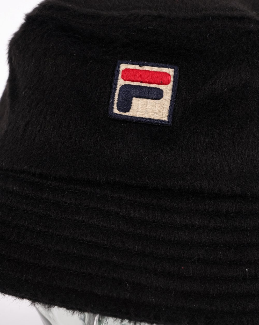 Fila Vintage Elevens Mohair Bucket Hat Black