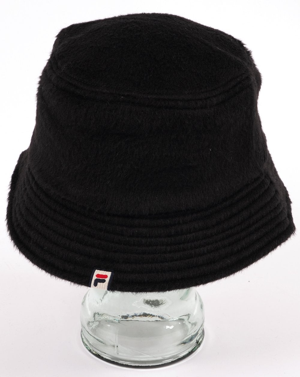 Fila Vintage Elevens Mohair Bucket Hat Black