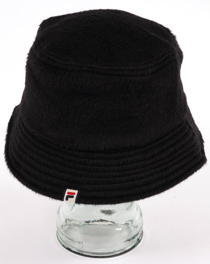 Fila Vintage Elevens Mohair Bucket Hat Black
