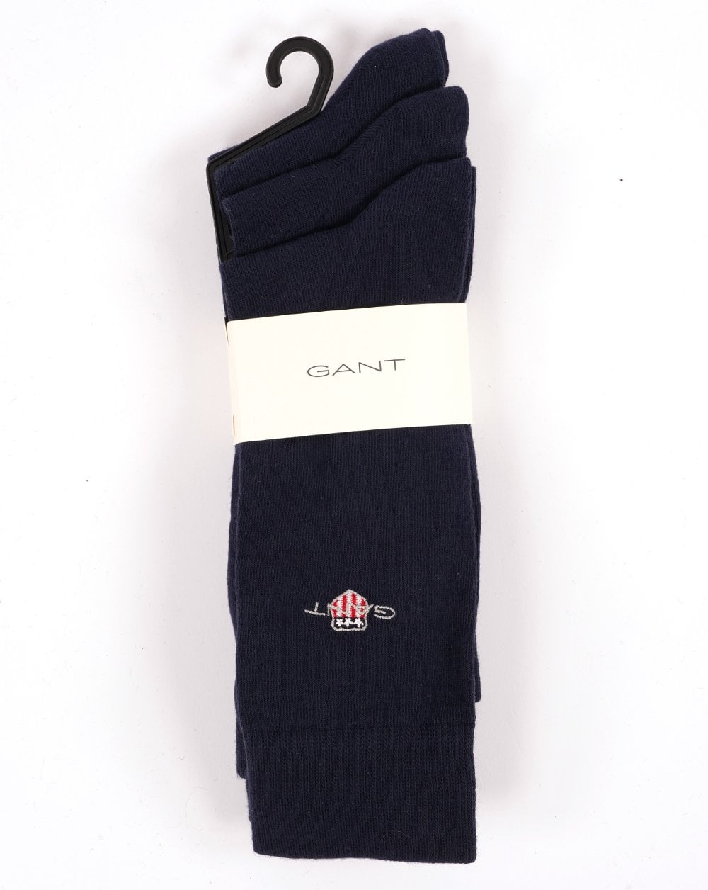 Gant 3 Pack Shield Socks Navy Blue