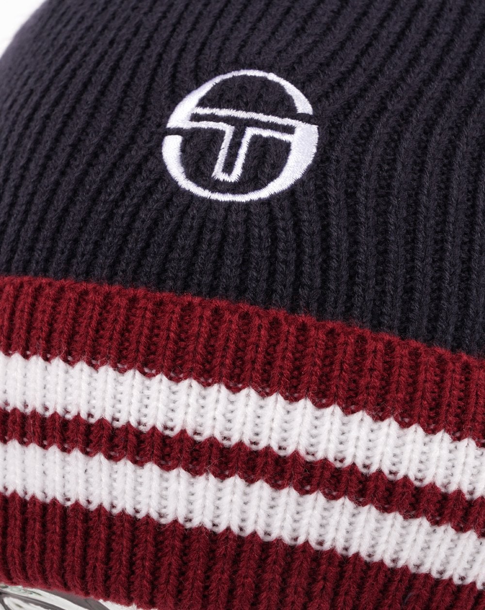 Sergio Tacchini Surge Beanie Navy Blue/Claret