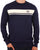 Sergio Tacchini Masters Crew Knit Navy Blue
