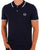 Sergio Tacchini Tipped Polo Shirt Navy / White