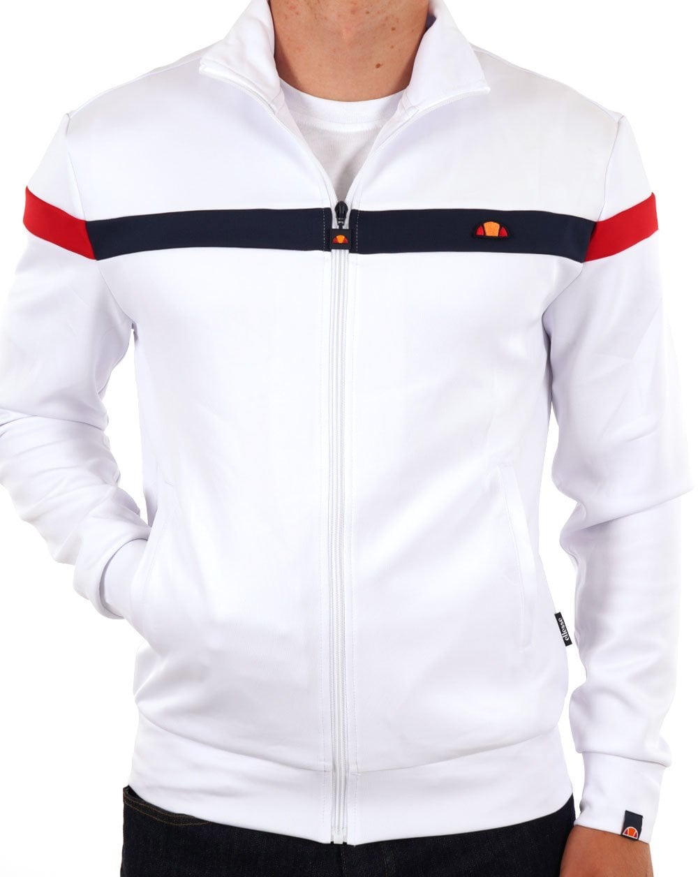 Ellesse Spinella Track Top White