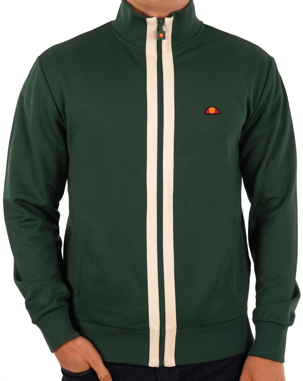 Ellesse Berlusoni Track Top Dark Green