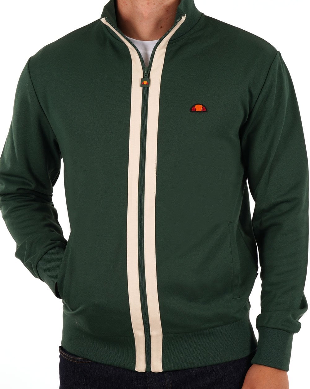 Ellesse Berlusoni Track Top Dark Green