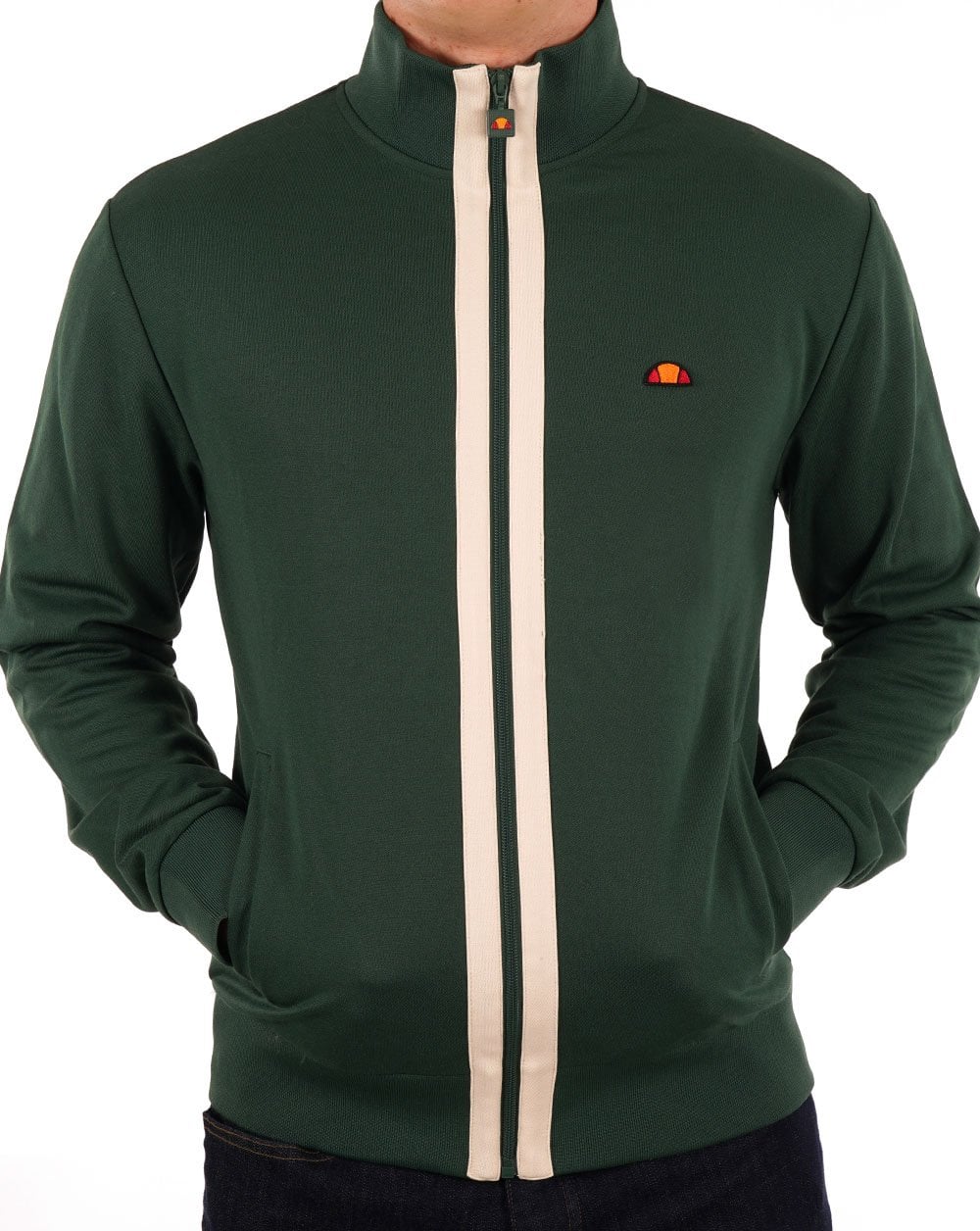 Ellesse Berlusoni Track Top Dark Green