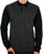Trojan Houndstooth Panel LS Polo Black