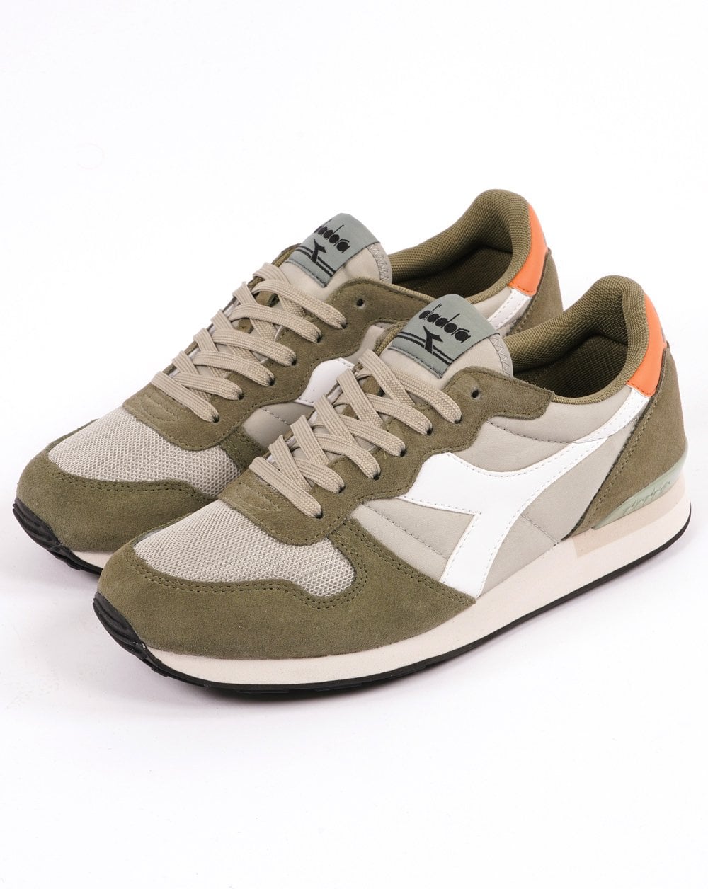 Diadora Camaro Trainers Green/Grey