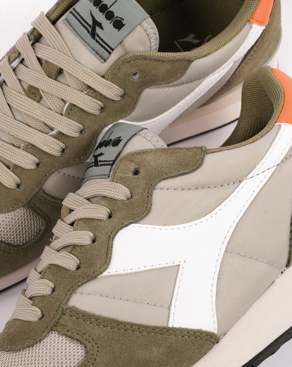 Diadora Camaro Trainers Green/Grey