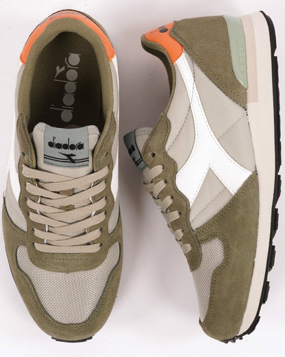 Diadora Camaro Trainers Green/Grey