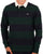 Gant Shield Striped Rugby Shirt Navy/Green