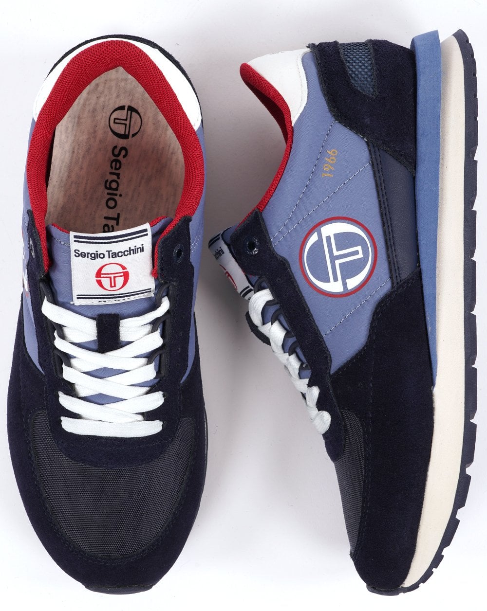 Sergio Tacchini Venezia Trainers Navy/Light Blue
