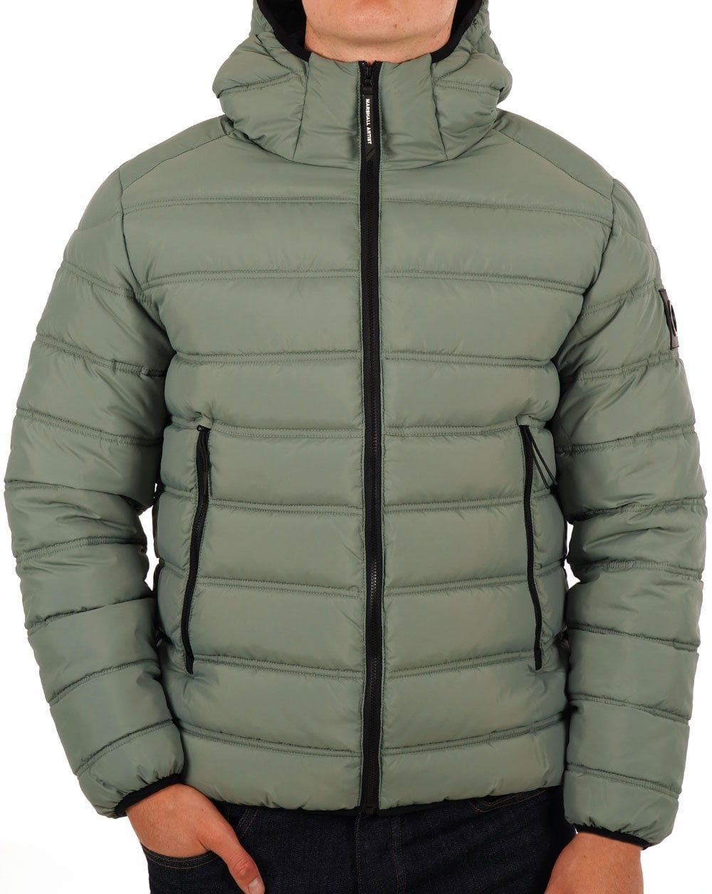 Marshall Artist Altitude Bubble Jacket Oxide Green