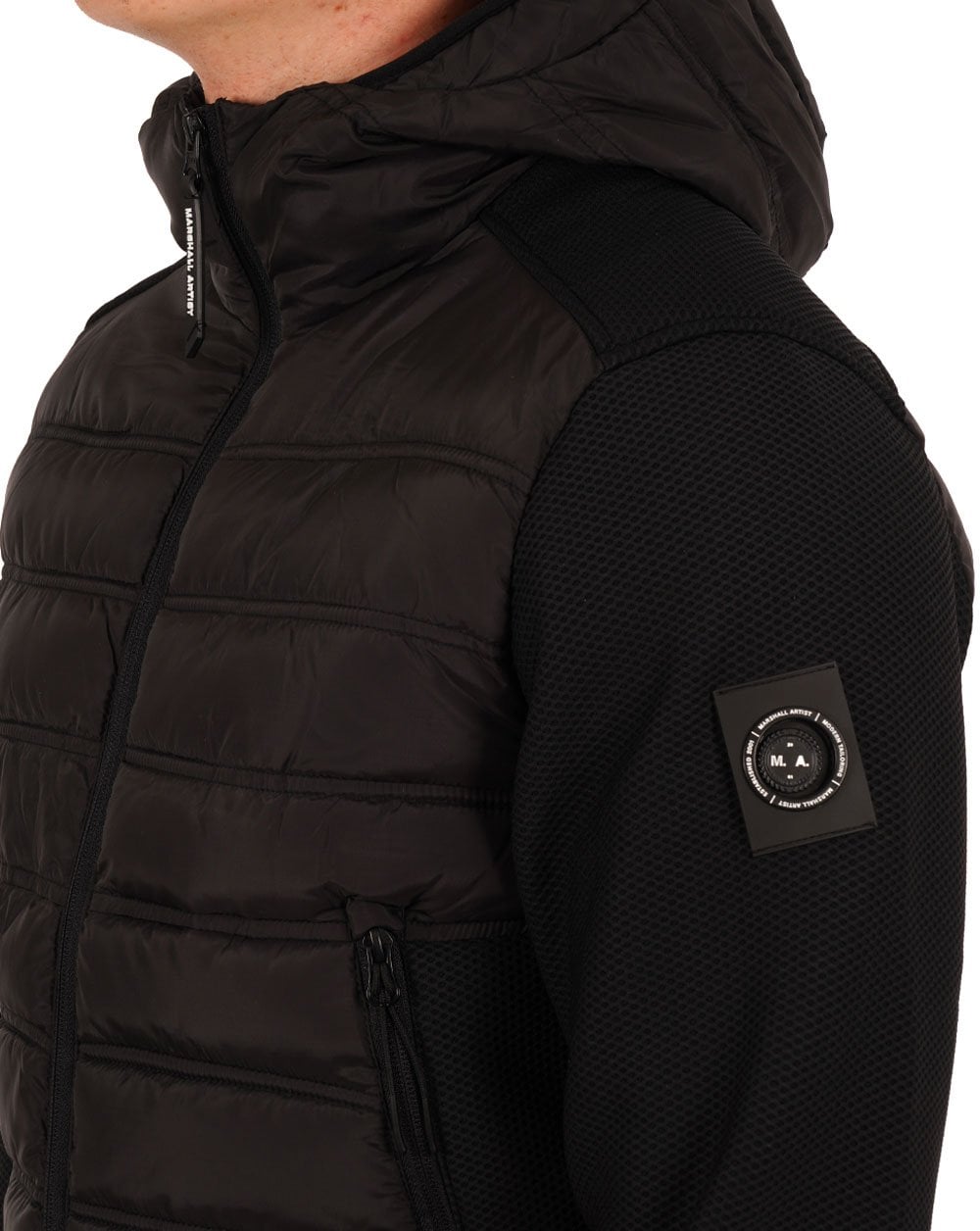 Marshall Artist Hybrid Softshell Jacket Black