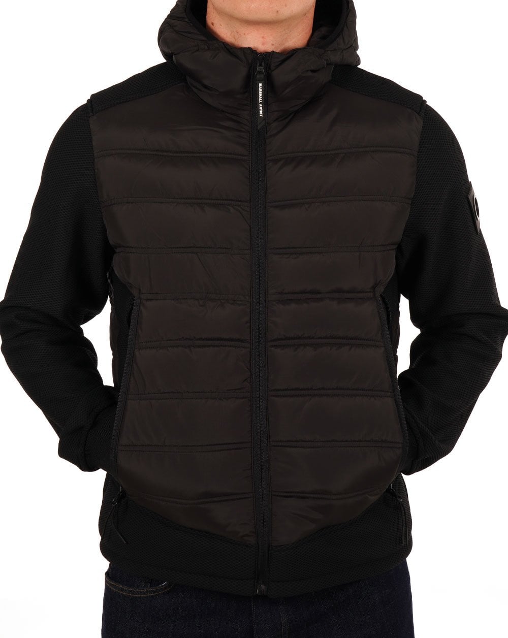 Marshall Artist Hybrid Softshell Jacket Black