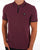 Weekend Offender Zip Polo Shirt Magenta