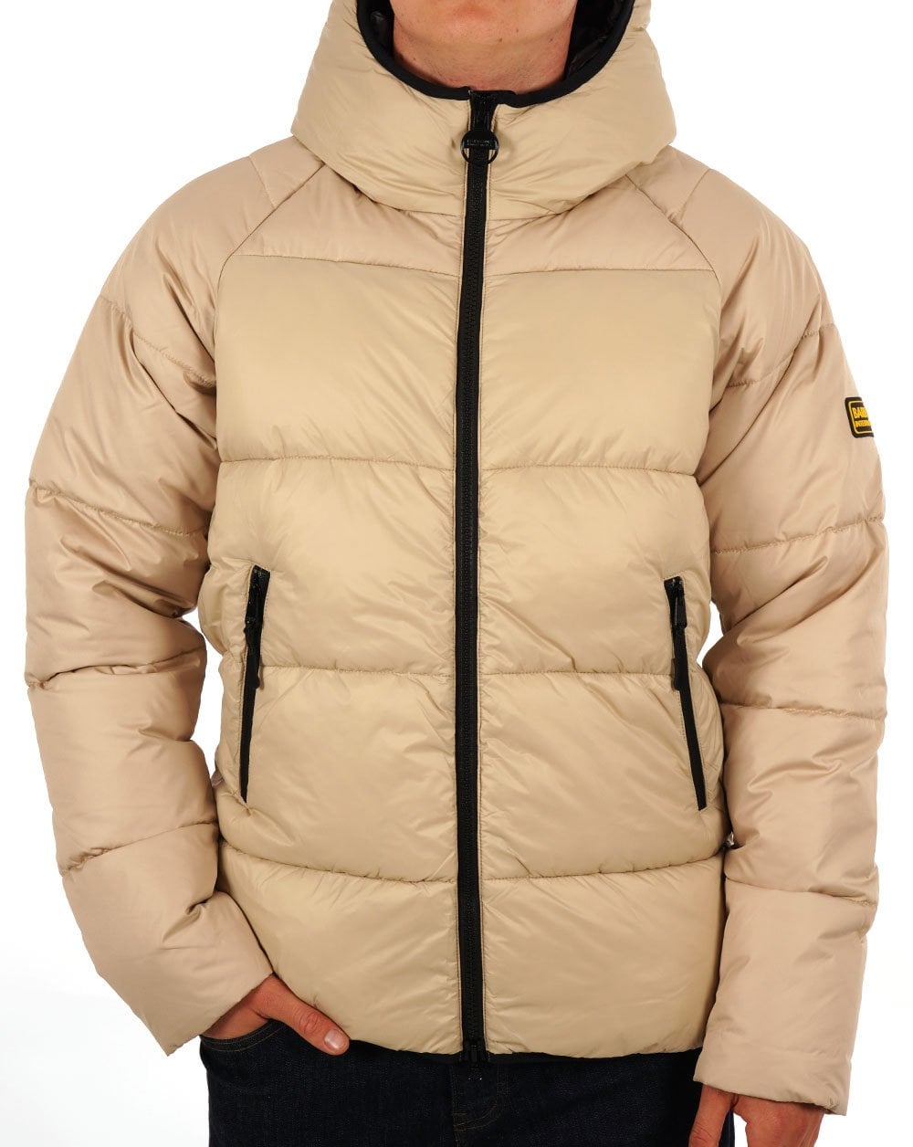 Barbour International Hoxton Quilt Jacket Stone