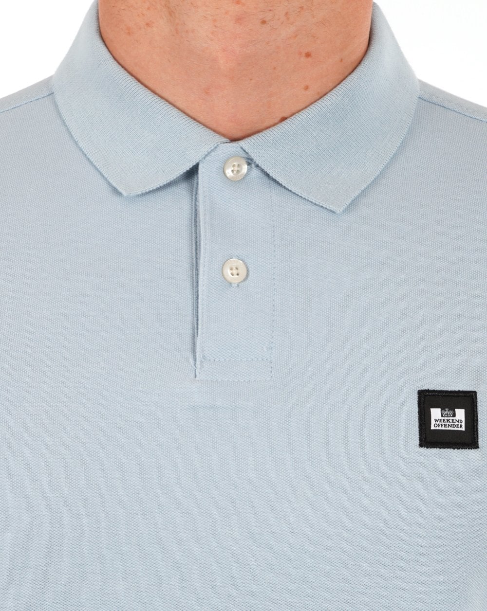 Weekend Offender Polo Sky Blue