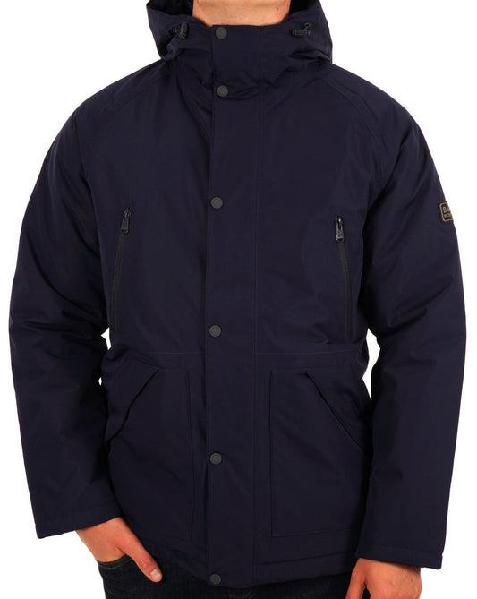 Barbour International Barbour International Fleat Jacket Navy Blue