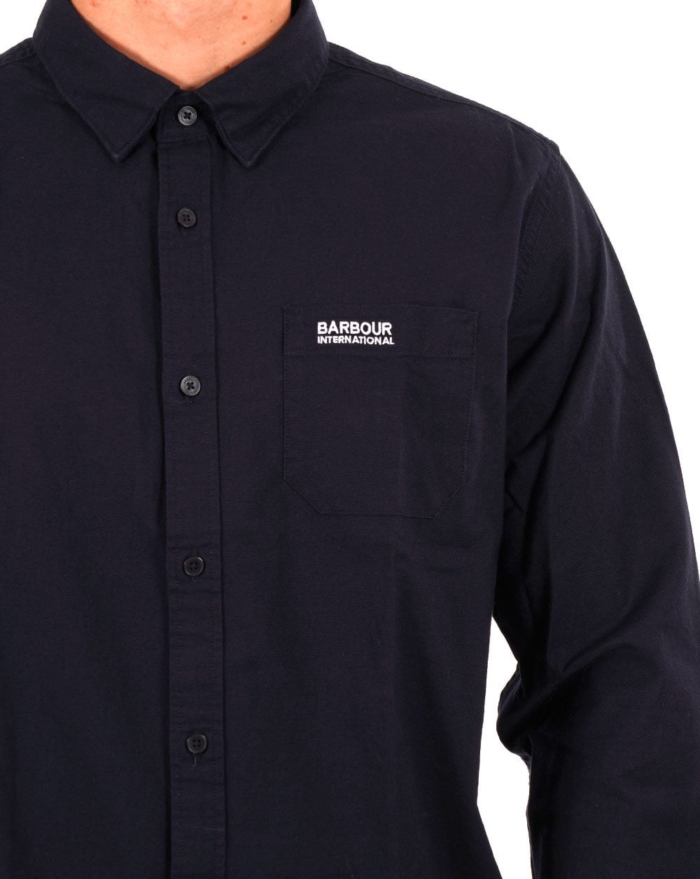 Barbour International Kinetic Shirt Navy Blue