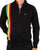 Trojan Racing Stripe Track Top Black