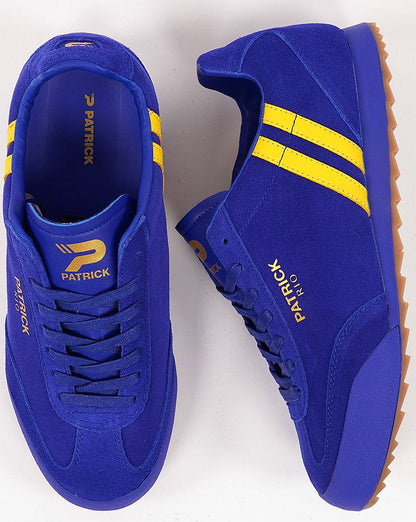 Patrick Rio Trainers Royal Yellow