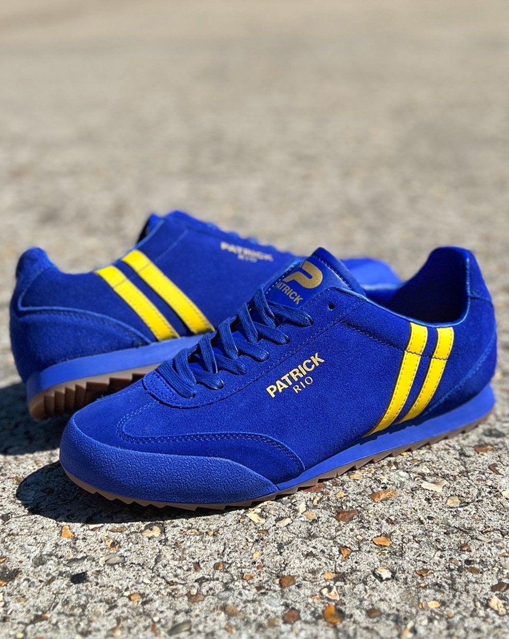 Patrick Rio Trainers Royal Yellow