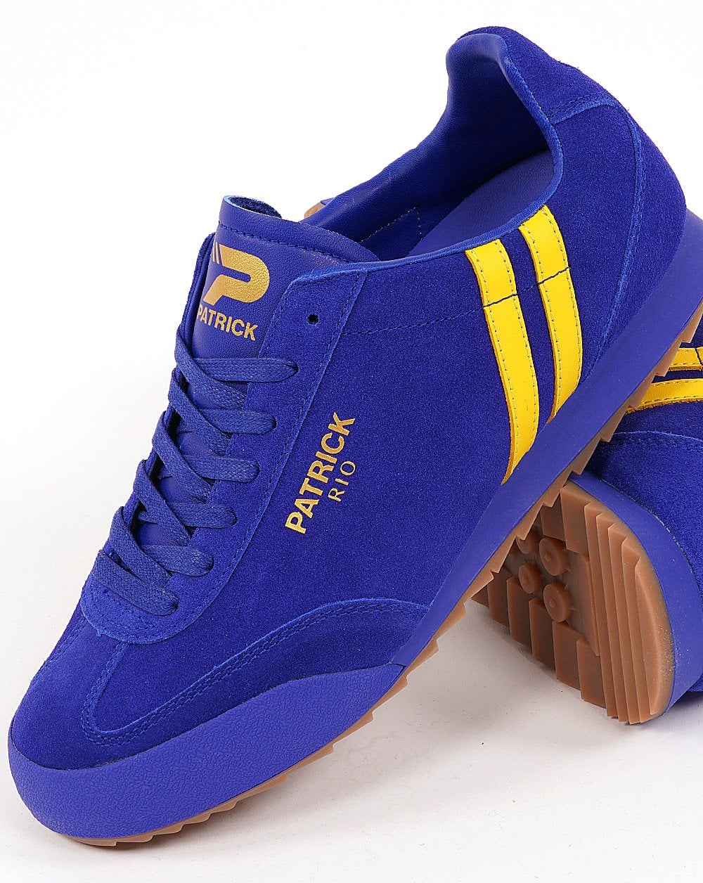 Patrick Rio Trainers Royal Yellow