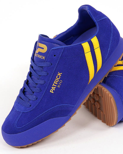 Patrick Rio Trainers Royal Yellow