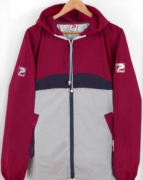 Patrick Cagoule Retro 80s OG Burgundy Grey