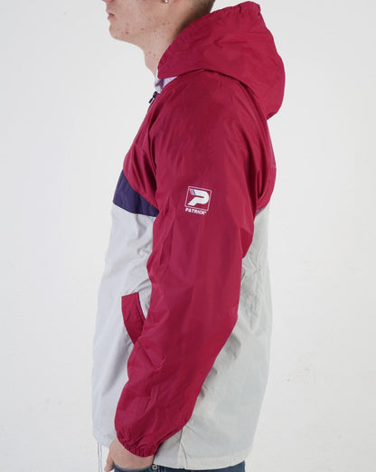 Patrick Cagoule Retro 80s OG Burgundy Grey