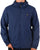 Weekend Offender Hooded Windbreaker Petrol Blue