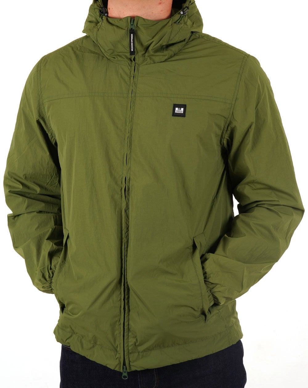 Weekend Offender Hooded Windbreaker Olive