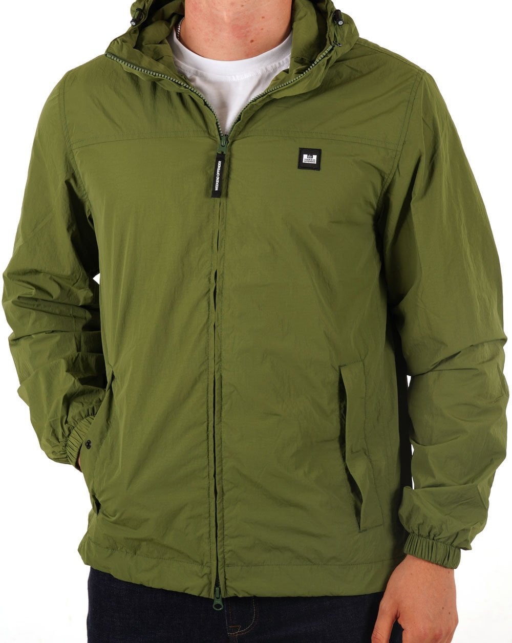 Weekend Offender Hooded Windbreaker Olive