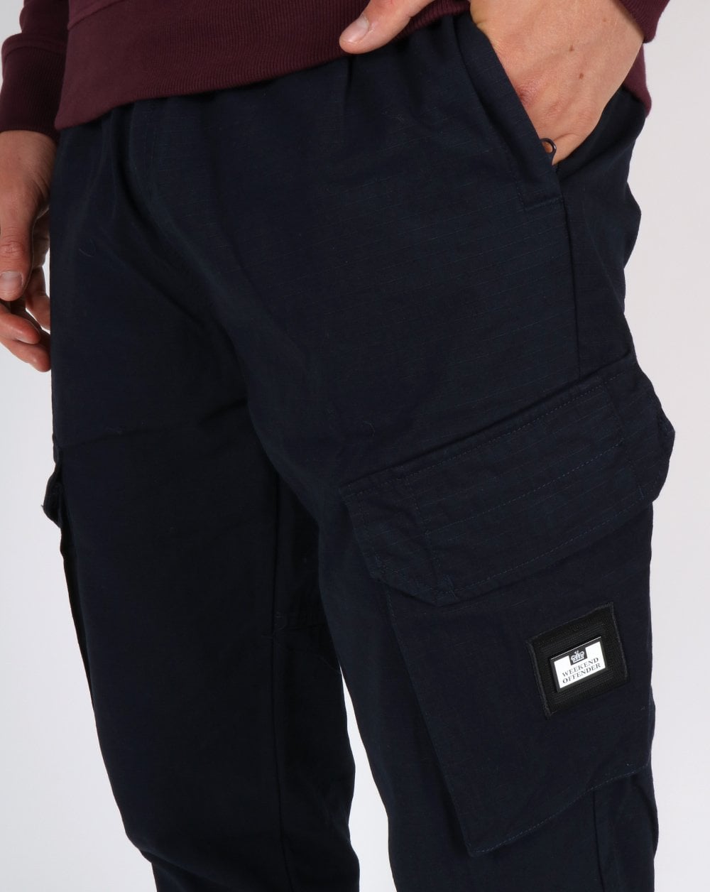 Weekend Offender Pianemo Cargo Pants Navy