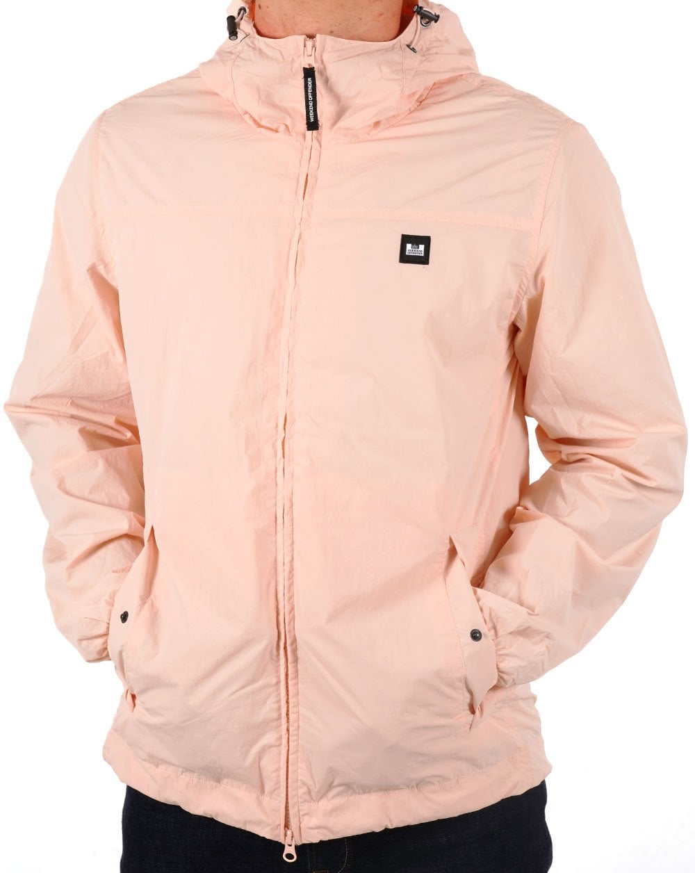 Weekend Offender Hooded Windbreaker Peach
