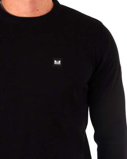 Weekend Offender Solace Knit Jumper Black